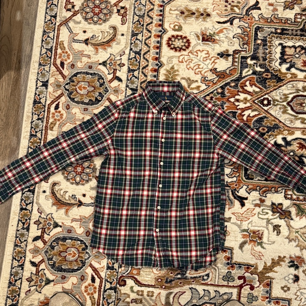 Ralph Lauren Multicolor Plaid Casual Shirt